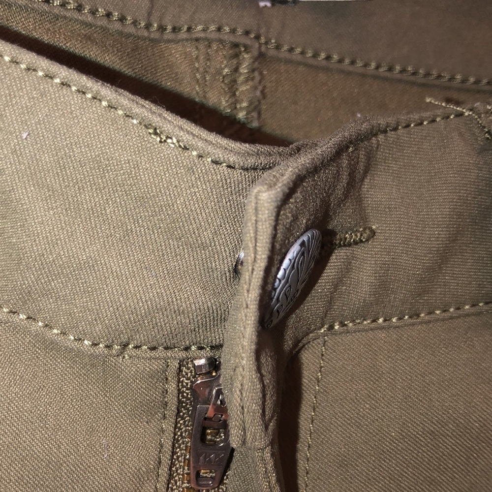 Prana olive green pants size 4 - Picture 2 of 5
